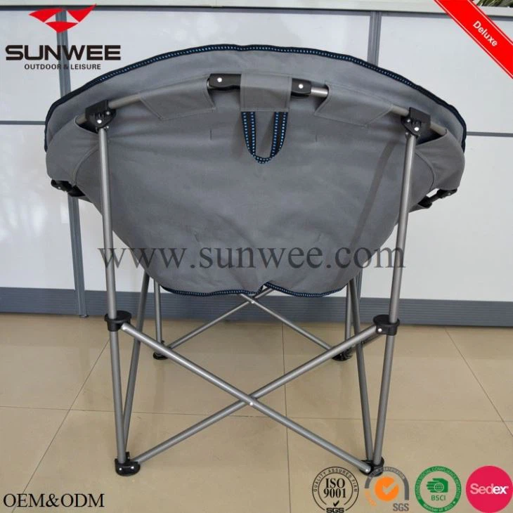 Portable folding moon chair