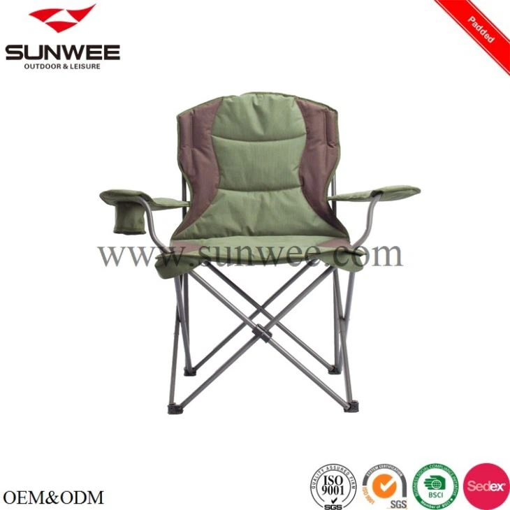 Oversized padded camping chair